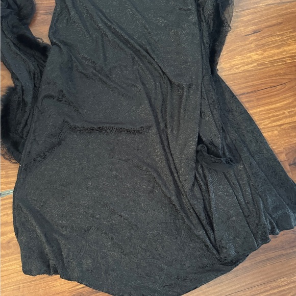 Eva Lady Black Gothic Victorian Dress - Picture 6 of 9